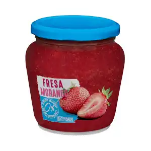 Mermelada de fresa Hacendado 0% azúcares añadidos Tarro 0.38 kg