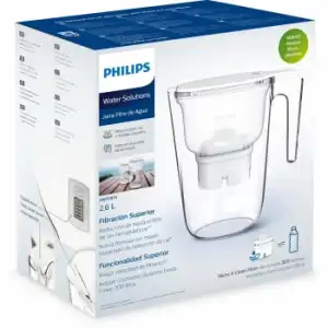 Pack Jarra Filtradora de Agua PHILIPS Water 2.6l con Filtro Micro x-Clean