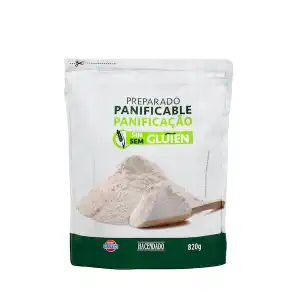 Preparado panificable Hacendado sin gluten Paquete 0.82 kg