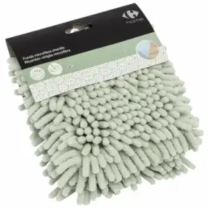 Recambio para Mopa Abrillantadora de Microfibra CARREFOUR 2x17,5x44 cm - Verde