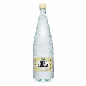 Agua mineral con gas Vichy Catalán natural 1,2 l.