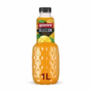 Bebida de fruta naranja y mango Granini Selección Mix botella 1 l.