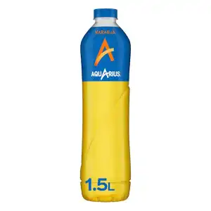 Bebida isotónica naranja Aquarius Botella 1.5 L