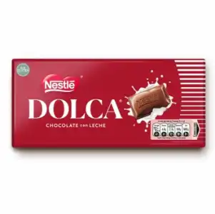 Chocolate con leche Nestlé Dolca sin gluten 100 g.