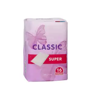 Compresa sin alas super plegada Deliplus Classic Paquete 1 ud