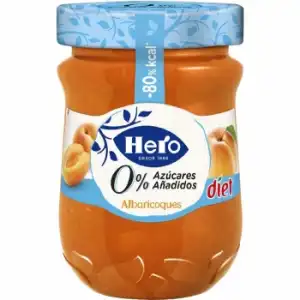 Confitura de albaricoque Diet Hero 280 g.