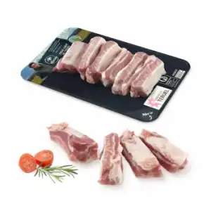 Costilla de palo cerdo duiroc Ciruclo de Calidad Carrefour 225 g aprox