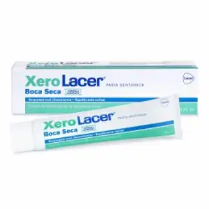 Dentífrico sequedad oral xerostomía y equilibrante salival Xerolacer 75 ml.