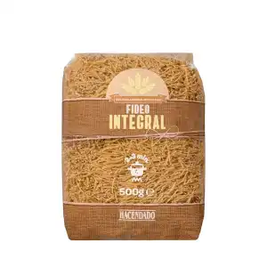 Fideo integral Hacendado Paquete 0.5 kg