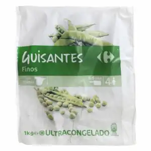 Guisantes Carrefour 1 kg.