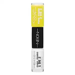 Laca de uñas neón Deliplus 198 amarillo  1 ud