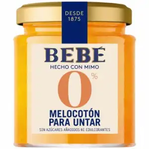 Melocotón para untar 0% azúcar añadido Bebé 230 g.