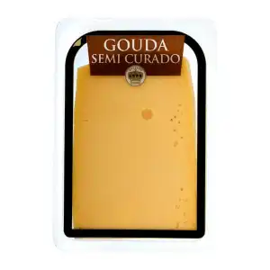 Queso gouda semicurado Holland Corona lonchas Paquete 0.3 kg