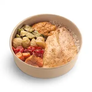 Salmón con verduras Listo para Comer Bol 0.4 ud