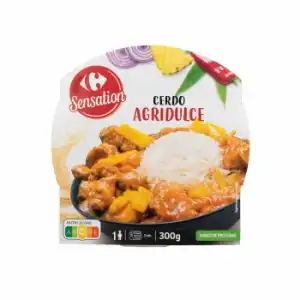 Cerdo agridulce Sensation Carrefour 300 g.