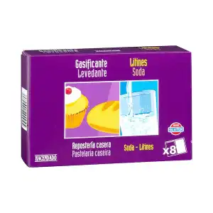Gasificante repostería casera Hacendado Caja 0.044 100 g