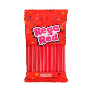Golosinas Rega Red Hacendado sabor fresa Paquete 0.1 kg
