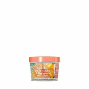 Mascarilla capilar 3 en 1 Hair Food piña anti-rotura para cabello largo frágil Garnier-Fructis 400 ml.