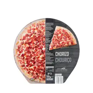 Pizza ibérica Hacendado ultracongelada 0.38 kg