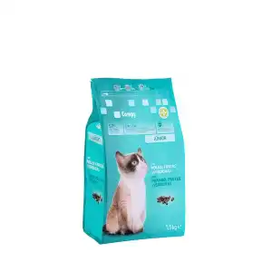 Comida gato júnior Compy con pollo, frutas y verduras Paquete 1.5 kg