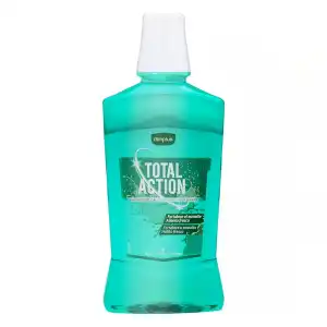 Enjuague bucal Total Action Deliplus Botella 0.5 100 ml