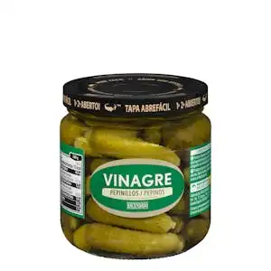 Pepinillos en vinagre Hacendado