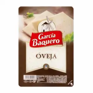 Queso de oveja en lonchas García Baquero 125 g.