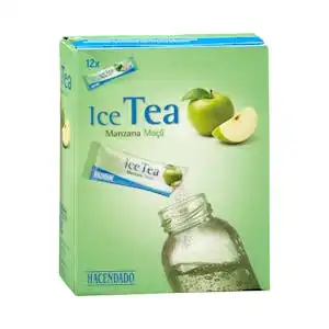 Refresco té sabor manzana Hacendado para diluir