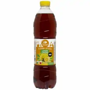 Té sabor limón zero Carrefour Classic ́ botella 1,5 l.