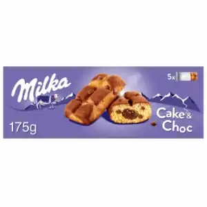 Bizcochos chocolate con leche Cake&Choc Milka 175 g.