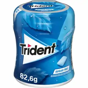 Chicles de menta sin azúcar Trident 82,6 g.