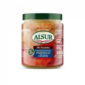 Ensalada de pimiento del piquillo con atún Alsur 275 g