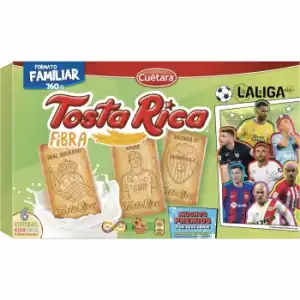 Galleta fibra Tosta Rica 760 g.