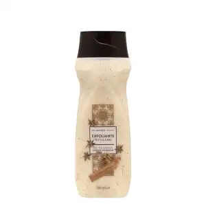 Gel de baño exfoliante Té Chai Deliplus piel normal Botella 0.5 100 ml