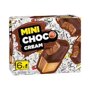 Helado mini sándwich choco cream Hacendado Caja 510 ml