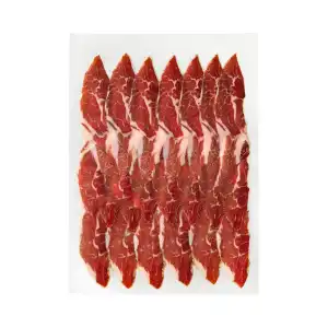Jamón cebo ibérico cortado a máquina Paquete 0.12 kg