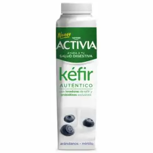 Kéfir bífidus líquido sabor arándanos Danone Activia 320 g.