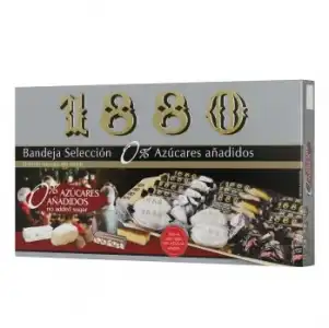 Surtido de dulces, turrones y chocolates 1880 sin azúcar añadido 400 g.