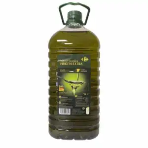 Aceite de oliva virgen extra Carrefour garrafa 5 l.
