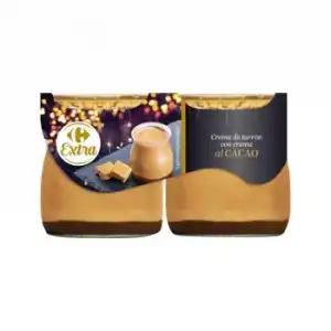 Crema de turrón con chocolate Carrefour Extra 270 g.