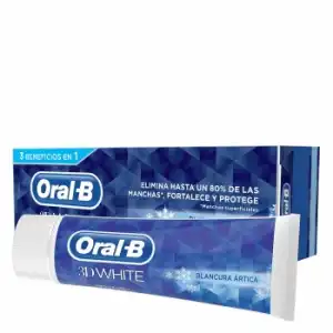 Dentífrico 3D White Blancura radiante Oral-B 75 ml.