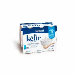 Kéfir líquido natural Nestlé pack de 6 unidades de 100 g.