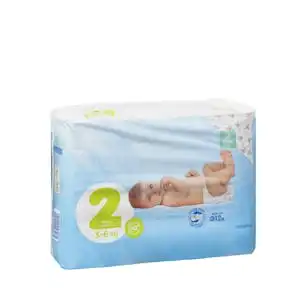 Pañales bebé talla 2 de 3-6 kg Deliplus
