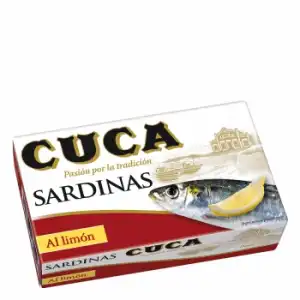 Sardinas al limón Cuca 85 g.