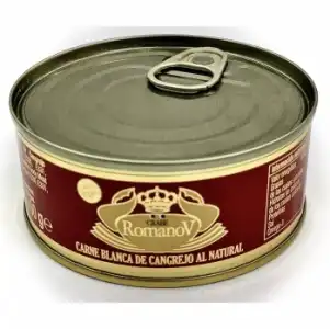Carne de cangrejo natural desmigada Romanov 60 g.