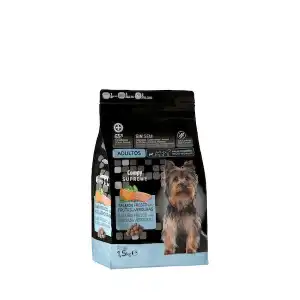 Comida perro adulto Supreme Compy salmón fresco con frutas y verduras Paquete 1.5 kg