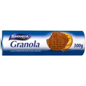 Galletas con chocolate con leche Granola Fontaneda 300 g.