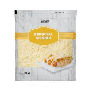 Queso rallado especial fundir Hacendado Paquete 0.4 kg