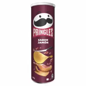 Aperitivo de patata sabor jamon Pringles 185 g.