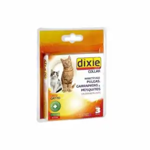 Collar Repelente de Parásitos para Gato y Cachorro Dixie